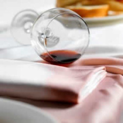 Removing Red Wine Stains from Silk